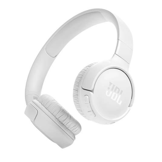 JBL Tune 520BT - White - Wireless on-ear headphones - Hero image number null